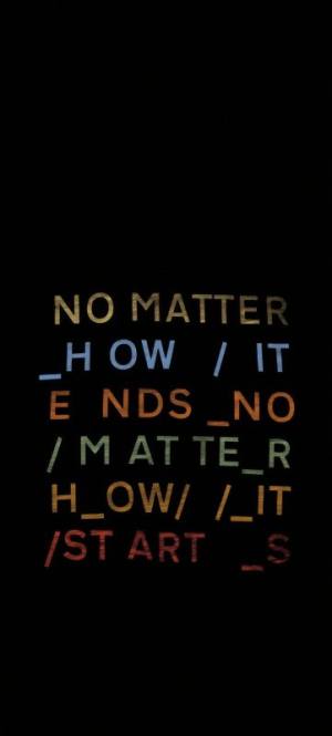 Abstract Typography Quote
