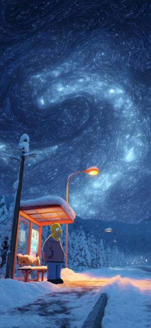 Little Prince winter night