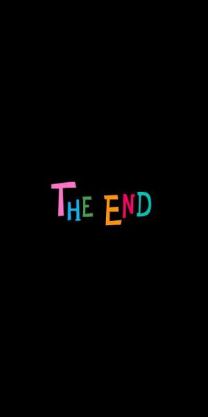 پایان (The End) نئونی