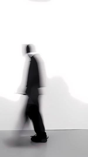 سیلوئت مرد مینیمال