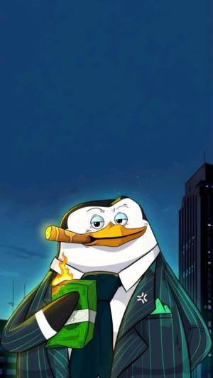 Donald Duck in Suit