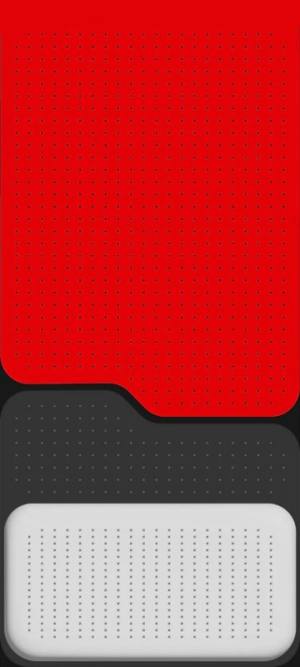 پنل قرمز با نقطه